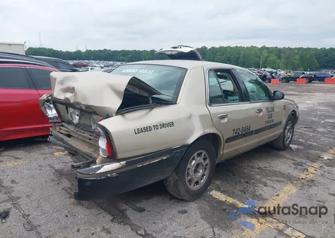 1999 Mercury Grand Marquis Gs из США, поврежденный, VIN 2MEFM74W6XX636230
